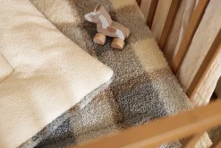 Jollein Boxkleed 75x95cm Check Knit Boucle