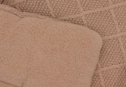 Jollein Boxkleed 75x95cm Check Knit Biscuit