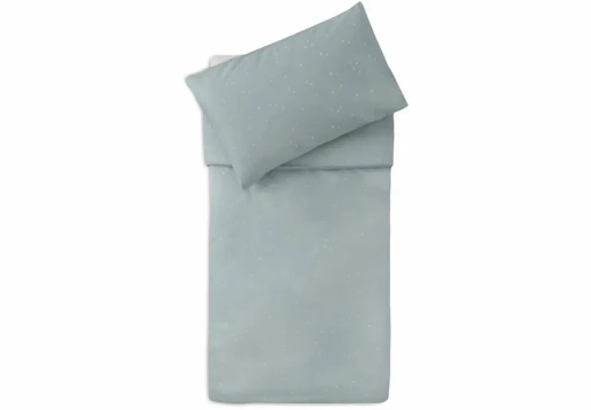 Jollein Dekbedovertrek Met Sloop 100 x 140 cm Twinkling Sea Green