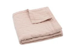 Jollein Deken Hydrofiel 75x100cm Jacquard Wild Rose GOTS