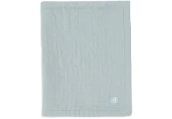 Jollein Deken Hydrofiel 75x100cm Jacquard Sea Green GOTS