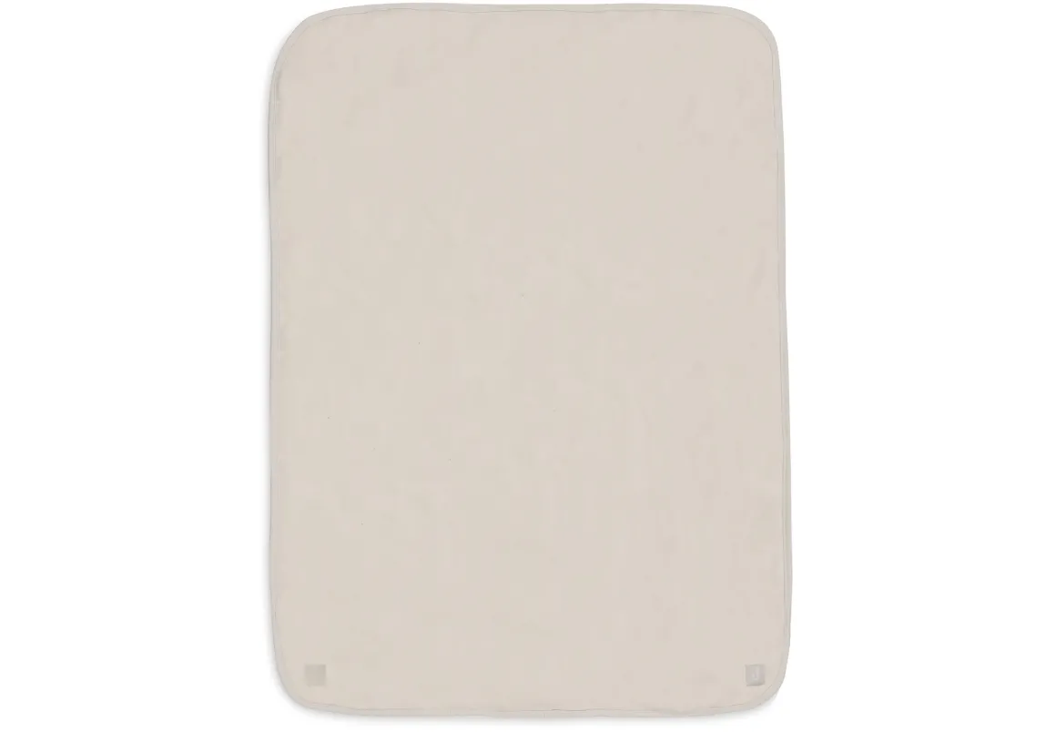 Jollein Deken Ledikant 100x150cm Basic Jersey/Sherpa Oatmeal
