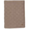 Jollein Deken Ledikant 100x150cm Box Knit Milky Coffee/Velvet