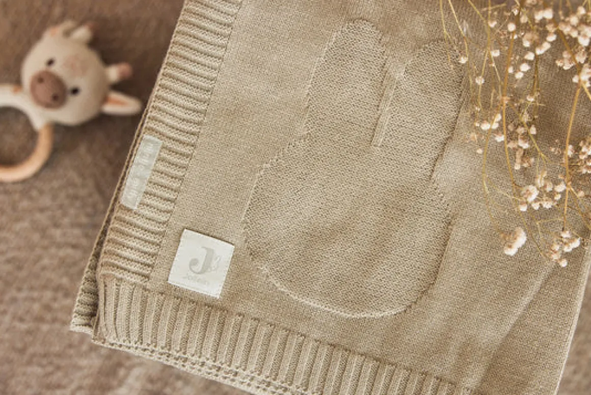 Jollein Deken Ledikant 100x150cm Miffy Olive Green