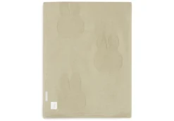 Jollein Deken Ledikant 100x150cm Miffy Olive Green/Coral Fleece