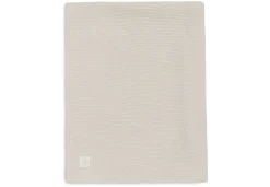 Jollein Deken Wieg 75x100cm Basic Knit Oatmeal/Velvet
