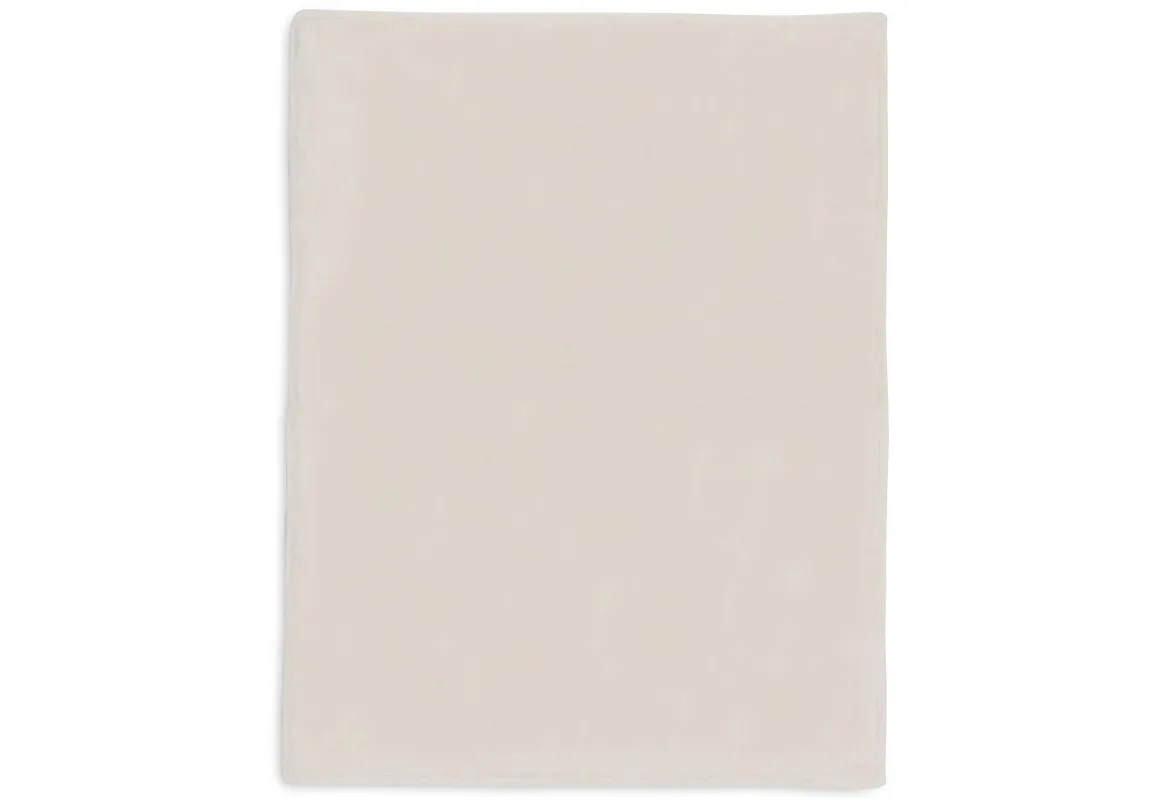 Jollein Deken Wieg 75x100cm Basic Knit Oatmeal/Velvet