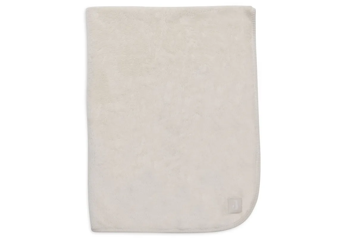 Jollein Deken Wieg 75x100cm Basic Jersey/Sherpa Oatmeal