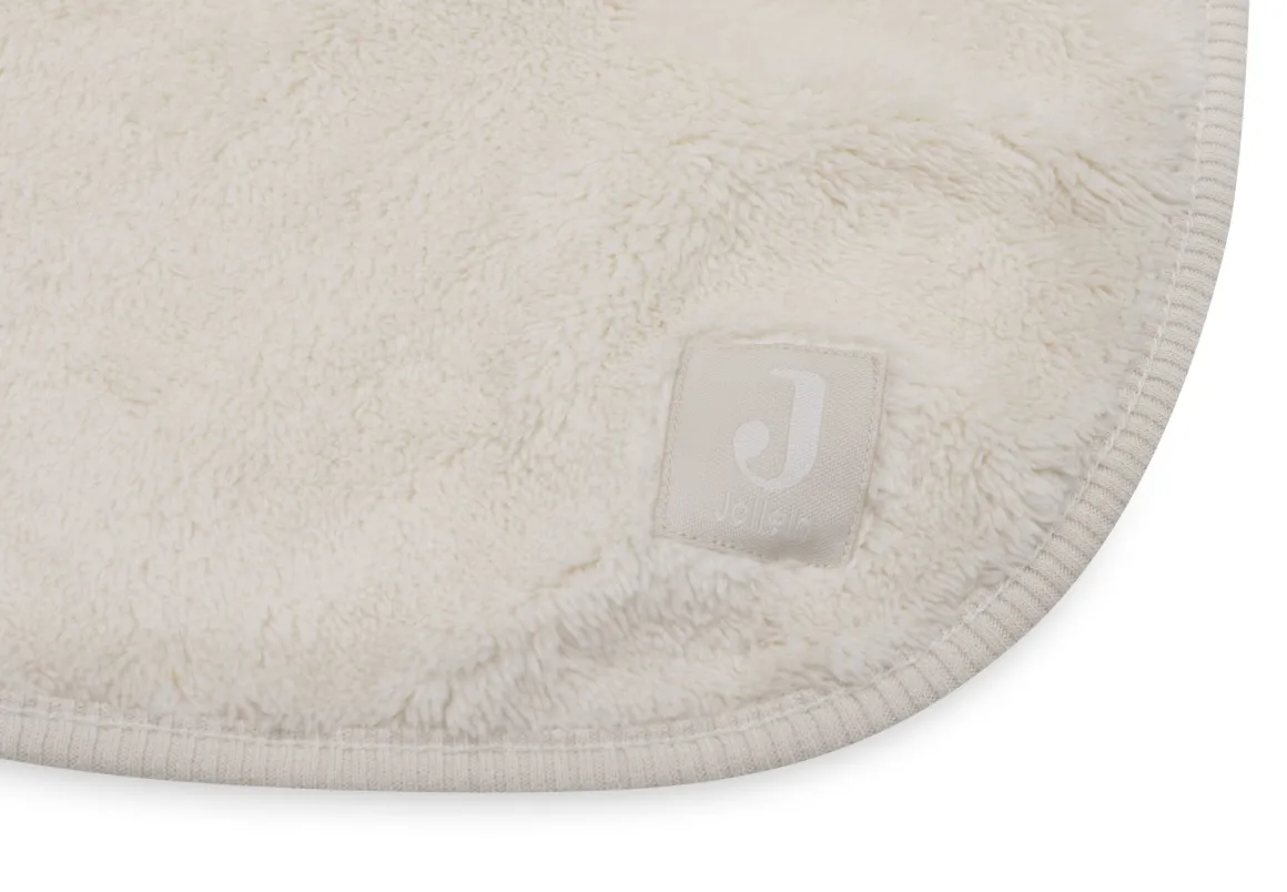 Jollein Deken Wieg 75x100cm Basic Jersey/Sherpa Oatmeal