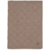 Jollein Deken Wieg 75x100cm Box Knit Milky Coffee