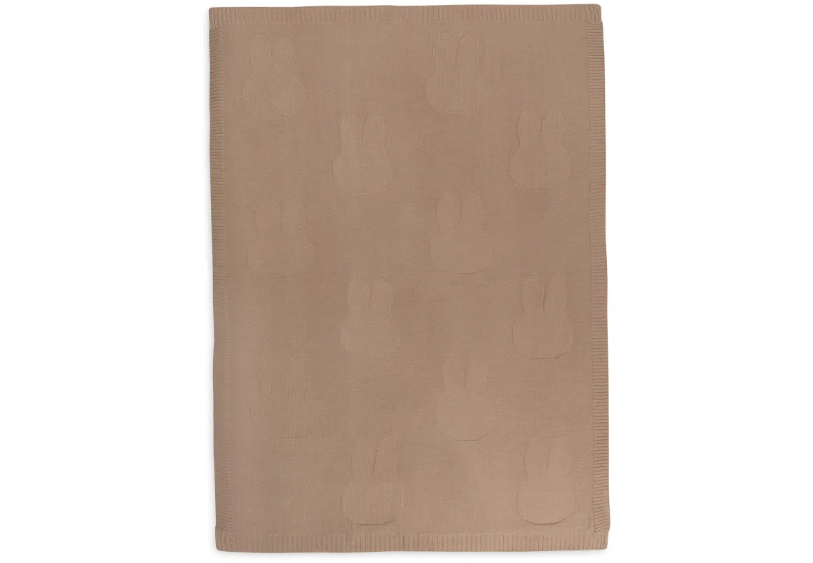 Jollein Deken Wieg 75x100cm Miffy - Biscuit
