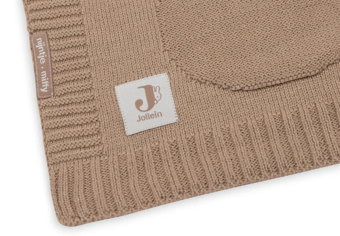 Jollein Deken Wieg 75x100cm Miffy - Biscuit