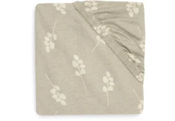 Jollein Hoeslaken Jersey Meegroei Ledikant 70 x 140 cm Twig Olive Green