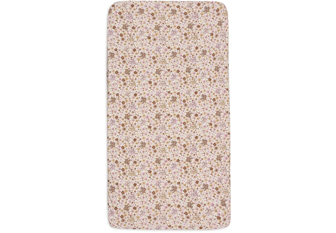 Jollein Hoeslaken Jersey 70/75x140/150cm Flower Fairies