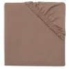 Jollein Hoeslaken Jersey 70/75x140/150cm Milky Coffee