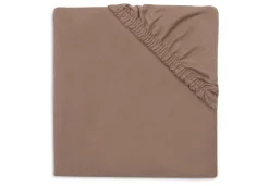 Jollein Hoeslaken Jersey 70/75x140/150cm Milky Coffee