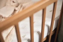 Jollein Hoeslaken Jersey 40/50x80/90cm Happy Miffy Nougat