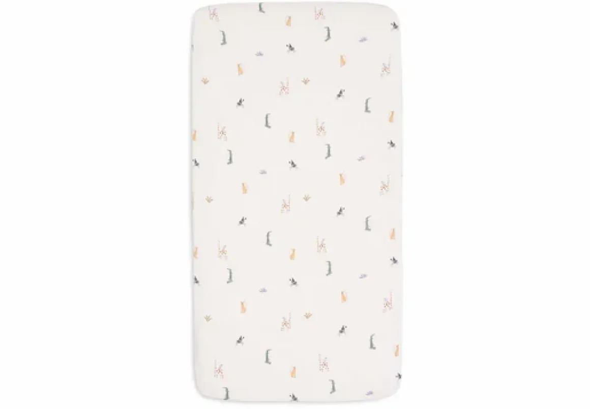 Jollein Hoeslaken Jersey 40/50x80/90cm Jungle Jambo