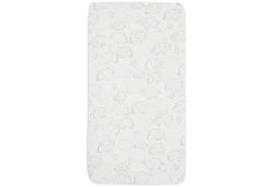 Jollein Hoeslaken Jersey 40/50x80/90cm Elephant Tales