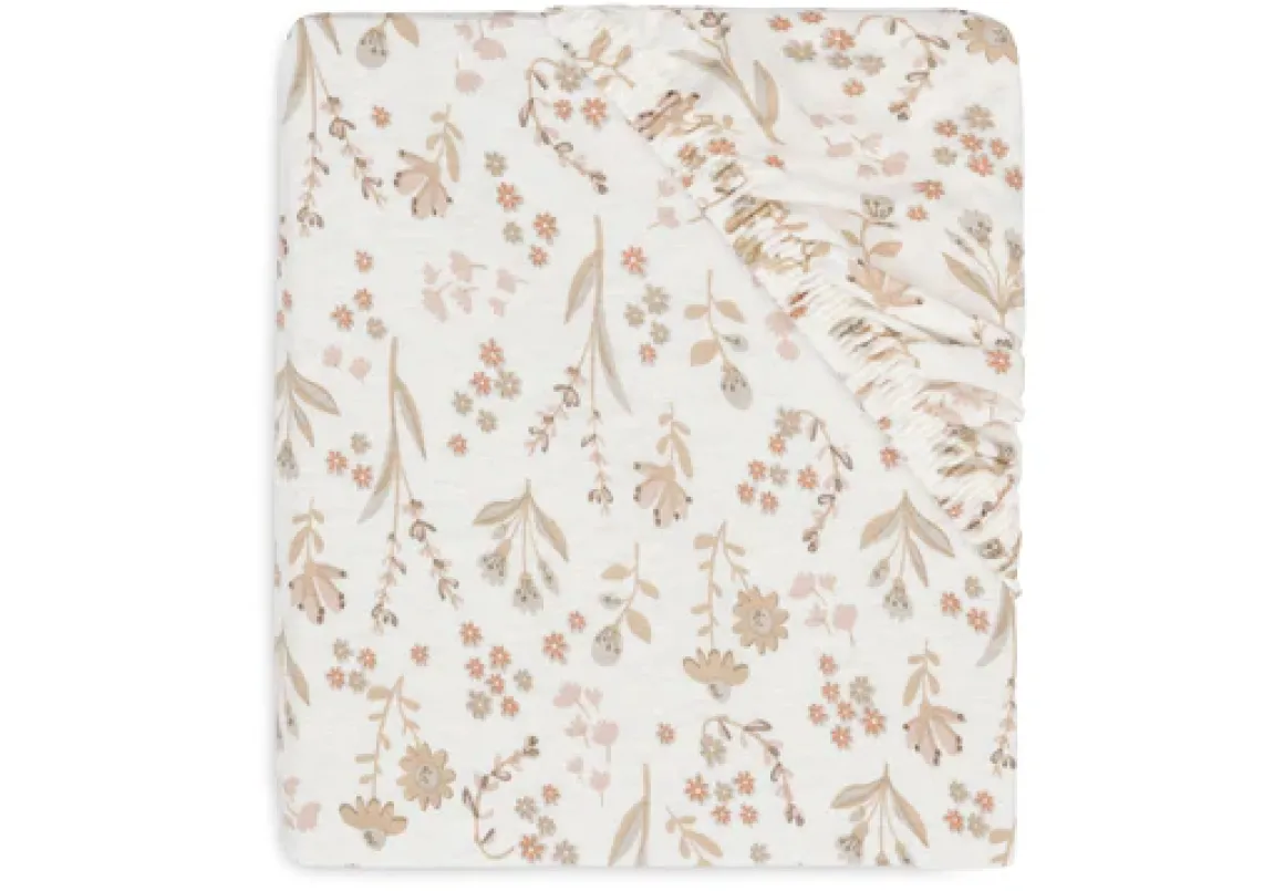 Jollein Hoeslaken Jersey 60x120cm Bloomy