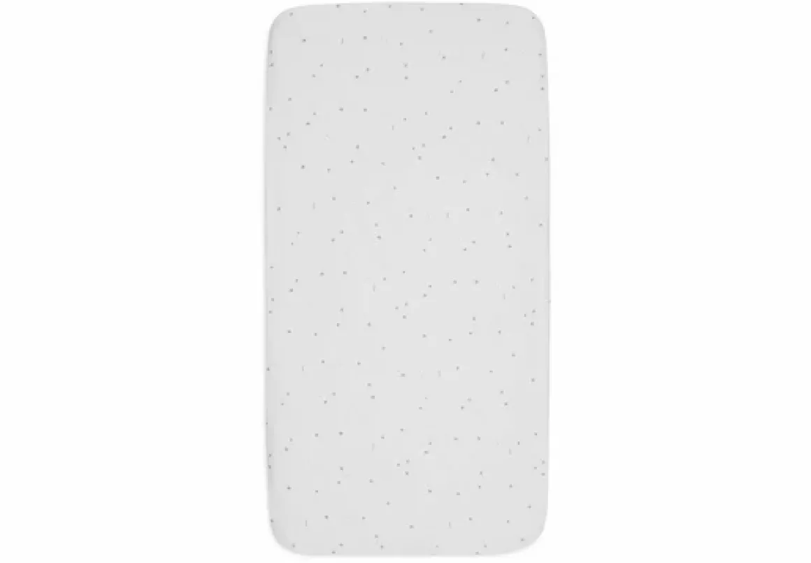 Jollein Hoeslaken Jersey 60x120 cm Twinkling Sea Green