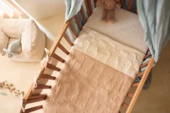 Jollein Hoeslaken Jersey 60x120 cm Twinkling Sea Green