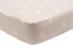 Jollein Hoeslaken Jersey Meegroei Ledikant 70 x 140 cm Twig Wild Rose