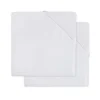 Jollein Hoeslaken Ledikant Wit 60 x 120 cm 2 Stuks