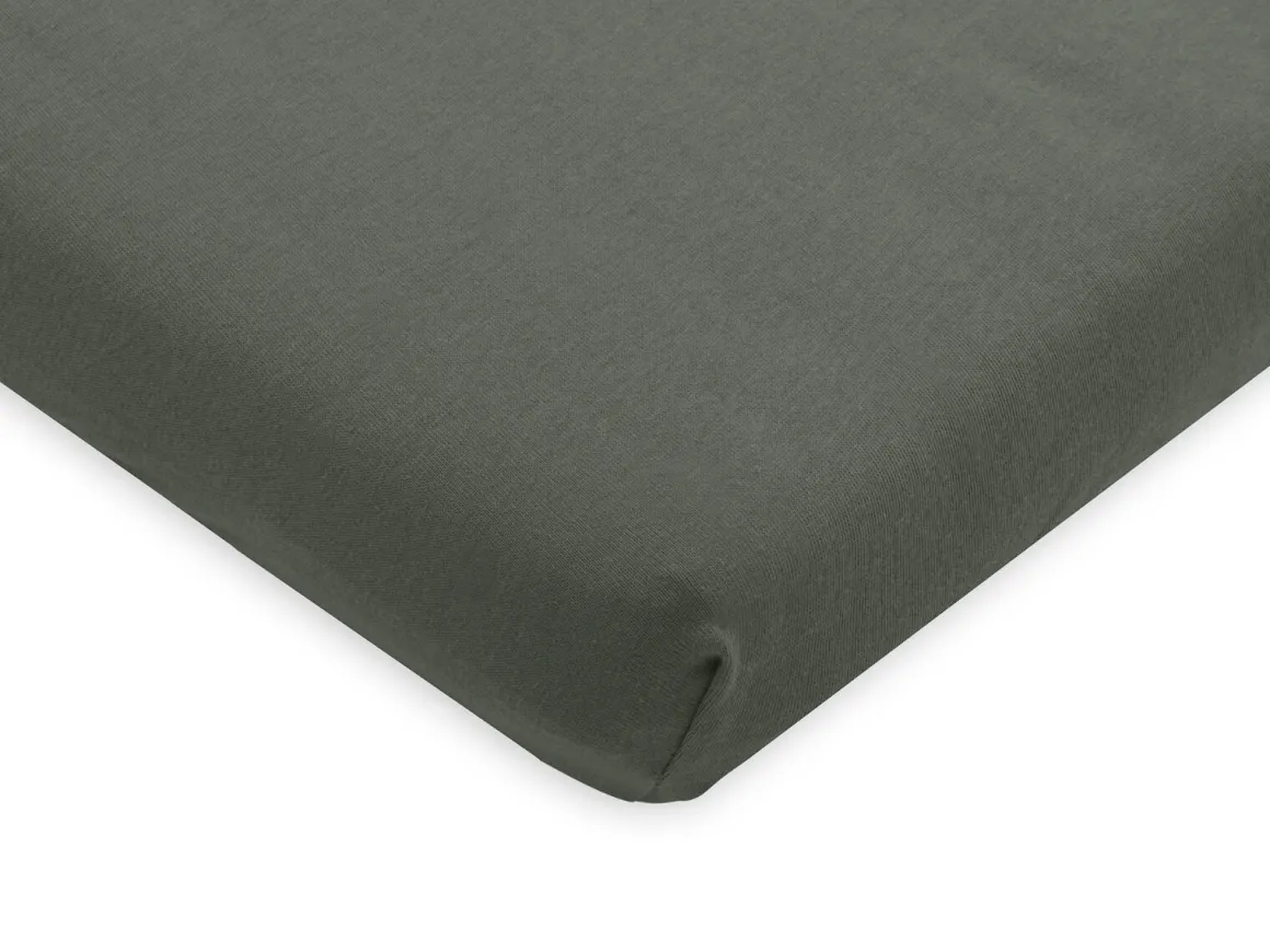Jollein Hoeslaken Wieg 40/50 x 80/90 cm Ash Green