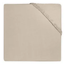 Jollein Hoeslaken Wieg 40/50 x 80/90 cm Nougat