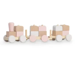 Jollein Houten Speelgoedtrein Pink