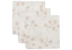 Jollein Hydrofiel Monddoekje 31x31cm Leafy Dreams - 3 Stuks