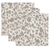 Jollein Hydrofiel Monddoekje 31x31cm Retro Flowers (3pack)