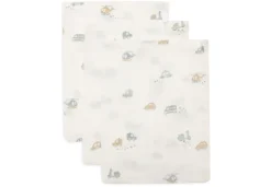 Jollein Hydrofiel Washandje 15x20cm On The Go (3pack)