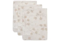 Jollein Hydrofiel Washandje 15x20cm Leafy Dreams - 3 Stuks
