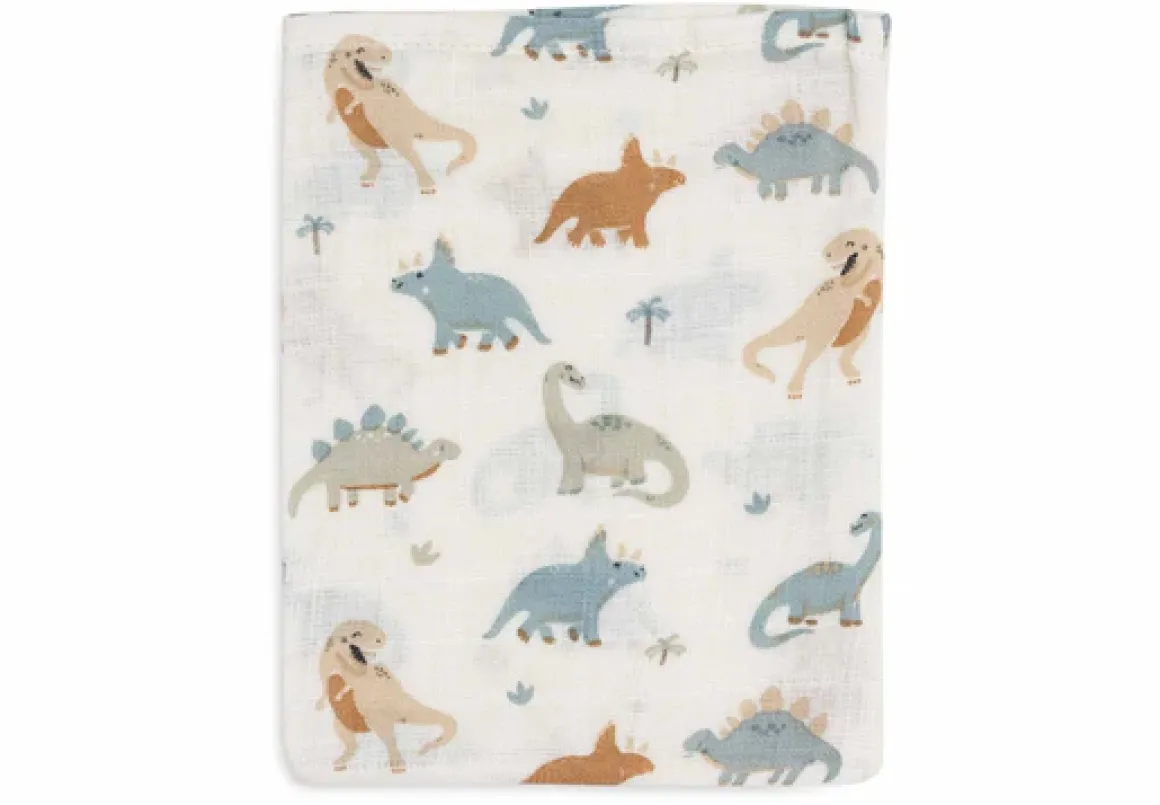 Jollein Hydrofiel Washandje 15x20cm Roarsome (3pack)