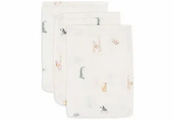 Jollein Hydrofiel Washandje 15x20cm Jungle Jambo (3pack)