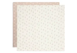 Jollein Hydrofiele Doek Large 115x115cm Twig Wild Rose (2pack)