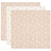 Jollein Hydrofiele Doek Small 70x70cm Twig Wild Rose (3pack)