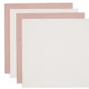 Jollein Hydrofiele Doek Small 70x70cm Wild Rose/Ivory (4pack)
