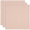 Jollein Hydrofiele Doek Small 70x70cm Miffy Silhouettes Wild Rose (3-pack)