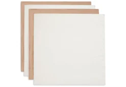Jollein Hydrofiele Doek Small 70x70cm Biscuit/Ivory (4pack)