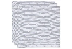 Jollein Hydrofiele Doek Small 70x70cm Miffy Stripe Navy (3pack)