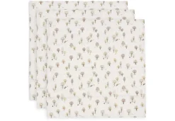Jollein Hydrofiele Doek Small 70x70cm Tiny Park - 3 Stuks