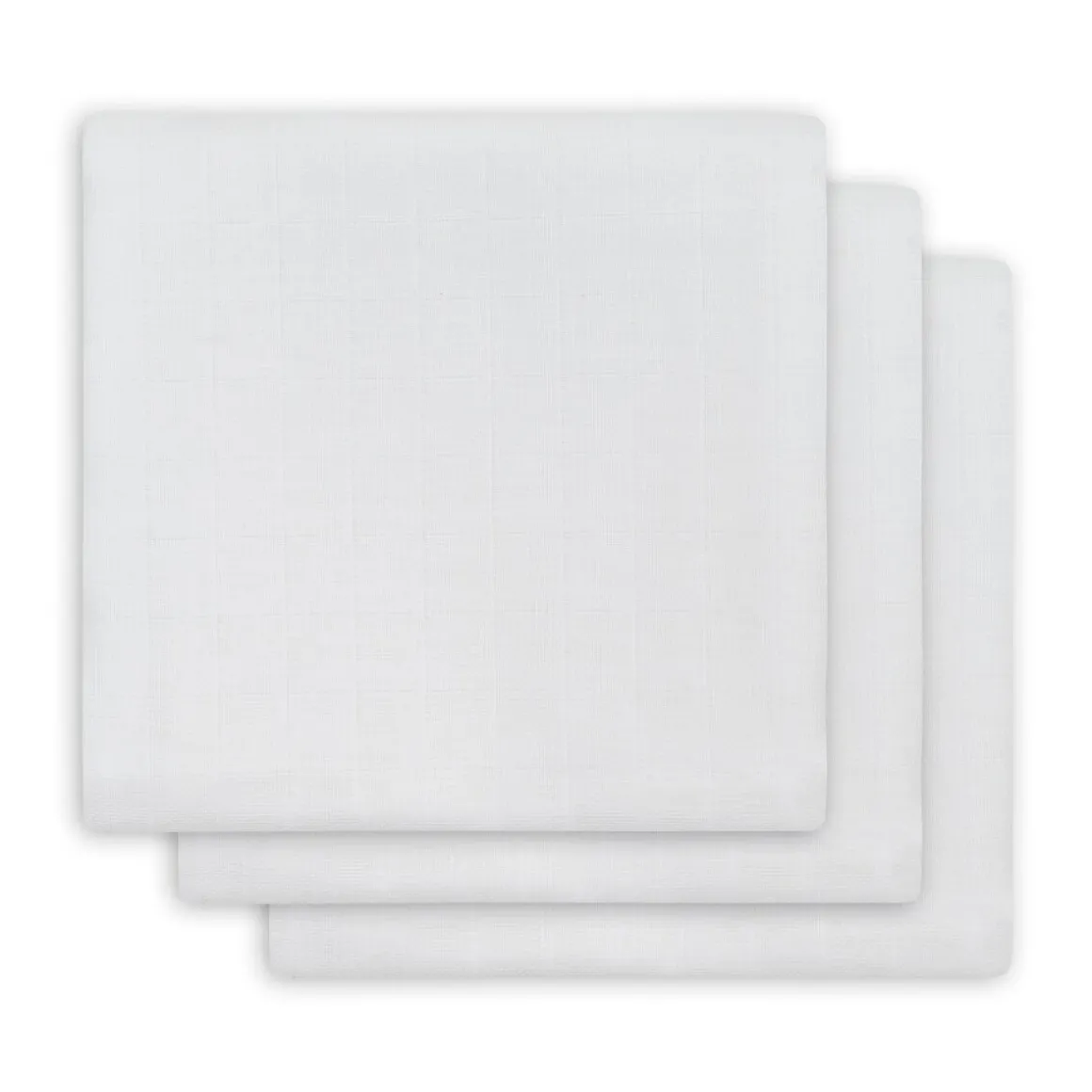 Jollein Hydrofiele Doeken Wit 70 x 70 cm 3 Stuks