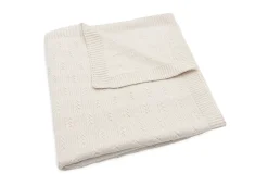 Jollein Ledikant Deken 100 x 150 cm Grain Knit Oatmeal