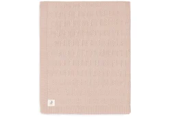 Jollein Ledikant Deken 100 x 150 cm Grain Knit Wild Rose
