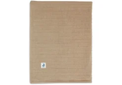 Jollein Ledikant Deken Velvet Pure Knit Biscuit 100 x 150 cm
