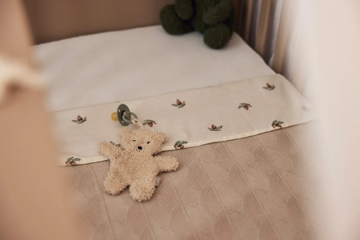 Jollein Ledikant Laken Rosehip 120 x 150 cm