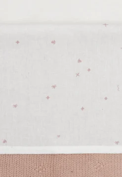 Jollein Ledikant Laken Twinkling Wild Rose 120 x 150 cm